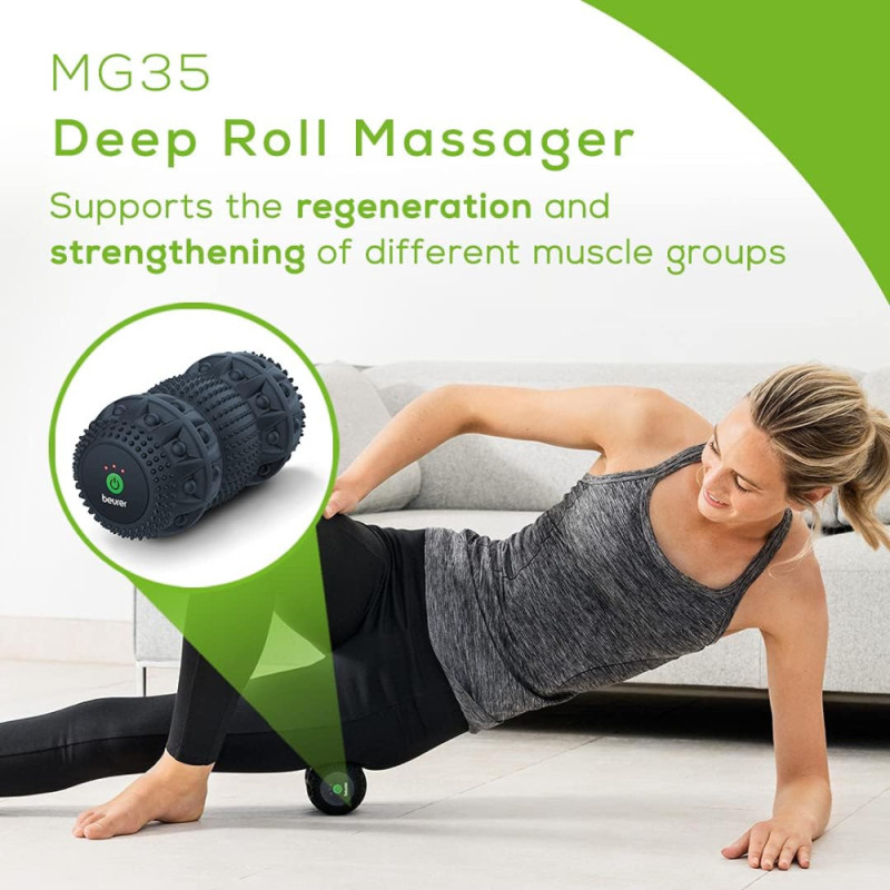 Beurer massager for body, Li-ion battery, black (MG_35)