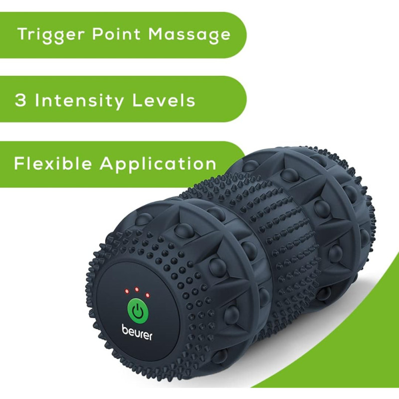 Beurer massager for body, Li-ion battery, black (MG_35)