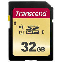 Transcend Карта памяти SD 32GB C10 UHS-I R95/W60MB/s (TS32GSDC500S)