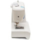Minerva DECOREXPERT sewing machine, computerized, 70W, 197 stitches, automatic buttonhole, white+blue