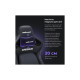 Кресло игровое Anda Seat Kaiser 4 PVC Size L Black (AD12YDDC-L-20-B-PV/C)