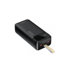 Батарея универсальная Choetech 30000mAh 22,5W, PD, QC/3.0, USB-C In/out, 2*USB-A (B730-ACBK)