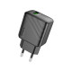 Зарядное устройство HOCO CS21A USB 18W QC3.0 black (6942007609883)