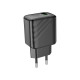 Зарядное устройство HOCO CS21A USB 18W QC3.0 black (6942007609883)