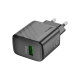 Зарядное устройство HOCO CS21A USB 18W QC3.0 black (6942007609883)