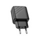 Зарядное устройство HOCO CS21A USB 18W QC3.0 black (6942007609883)