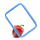 Tefal Master Seal Container Set, 5pcs, Plastic, Transparent, Blue (K3029012)