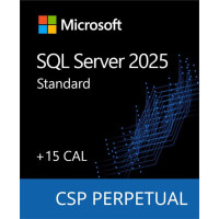 Microsoft SQL Server 2025 Standard Edition and 15 CAL Pack (DG7GMGF0VNH6-0001)