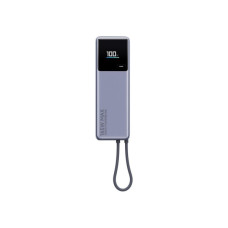 Батарея универсальная Xiaomi 10000mAh 165W Integrated Cable grey (BHR9361GL)