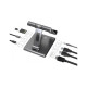 Порт-репликатор J5create Dock-Station Ipad USB-C 8-in-1 (HDMI/PD/картридер/USB-A/USB-C/Audio) (JTS224-N)