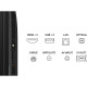 TCL Телевізор 43  QLED 4K 60Hz Smart Google TV Titan (43C69B)