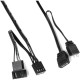 Кулер для корпуса Qube M55-1 Black