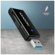 Считыватель флеш-карт AXAGON USB-A 3.2 to SD/microSD 5Gbps black (CRE-S2N)