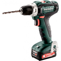 Metabo PowerMaxx BS 12 - 2х2.0Аг (Slide-in), ЗУ SC-30, кейс МС05, 12В (601036500)