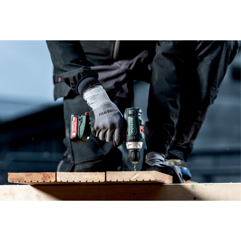 Metabo PowerMaxx BS 12 - 2х2.0Аг (Slide-in), ЗУ SC-30, кейс МС05, 12В (601036500)
