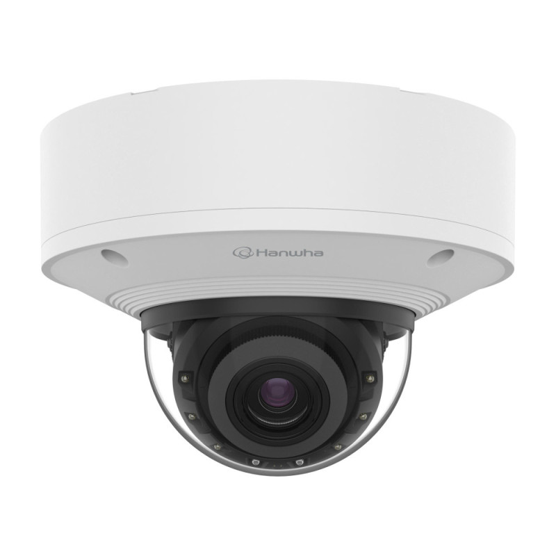 Samsung Hanwha Techwin IP Camera PNV-A6081R, 2MP, Dome, 4.38-9.33mm AVF, f/1.3-2.15, IR40m, DC 12V/PoE+, IP66/IP67/IP6K9K, IK10+, NEMA4X