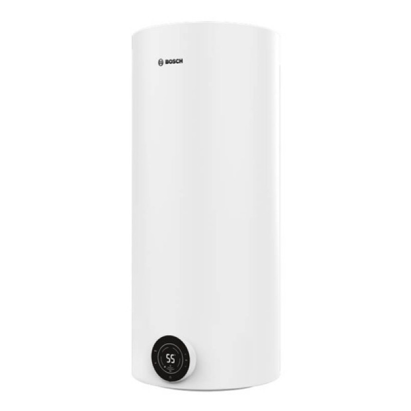 Bosch Electric water heater round Tronic 4000T, 120L, 2kW, dry, vertical mounting, electr. control, B, white (7736507579)