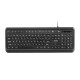 2E Keyboard membrane KS120 104key, USB-A, EN/UK/RU, White LED, black (2E-KS120UB)