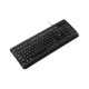 2E Keyboard membrane KS120 104key, USB-A, EN/UK/RU, White LED, black (2E-KS120UB)