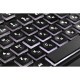 2E Keyboard membrane KS120 104key, USB-A, EN/UK/RU, White LED, black (2E-KS120UB)