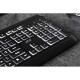 2E Keyboard membrane KS120 104key, USB-A, EN/UK/RU, White LED, black (2E-KS120UB)