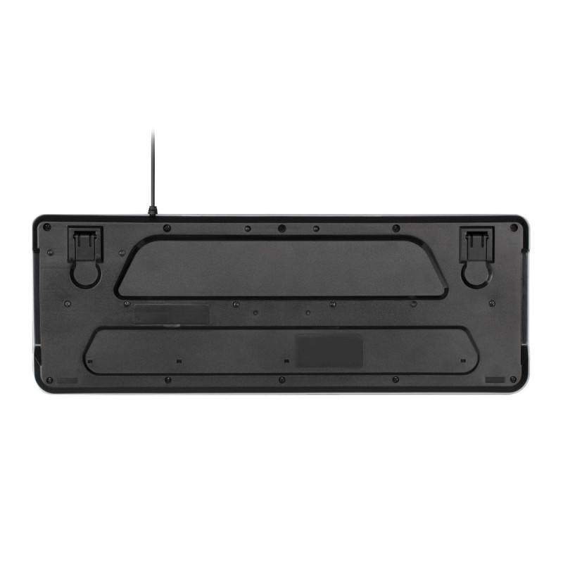 2E Keyboard membrane KS120 104key, USB-A, EN/UK/RU, White LED, black (2E-KS120UB)