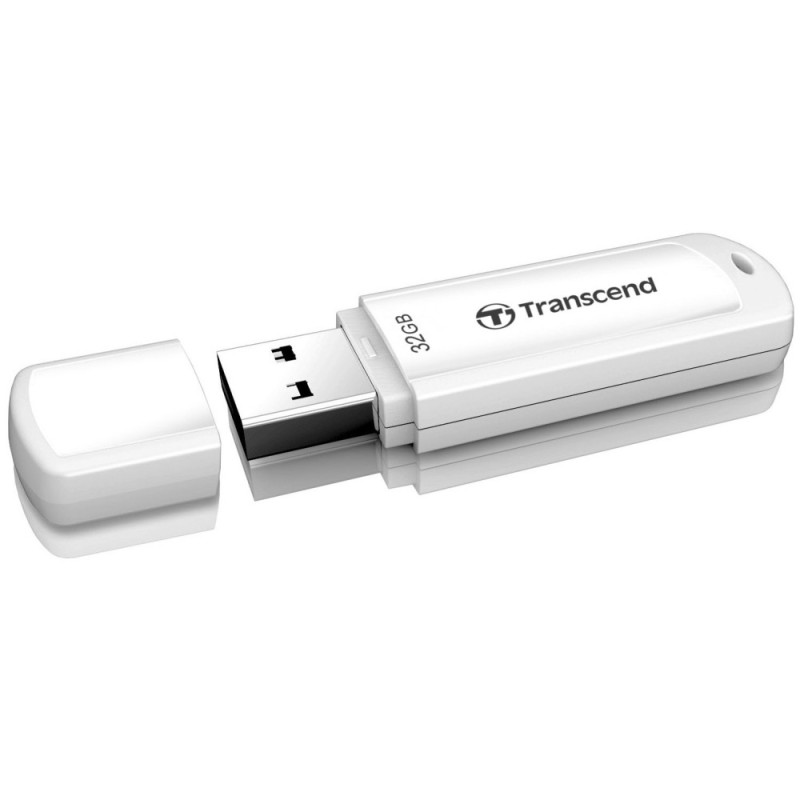 Transcend Накопитель 32GB USB 3.1 Type-A JetFlash 730 White (TS32GJF730)