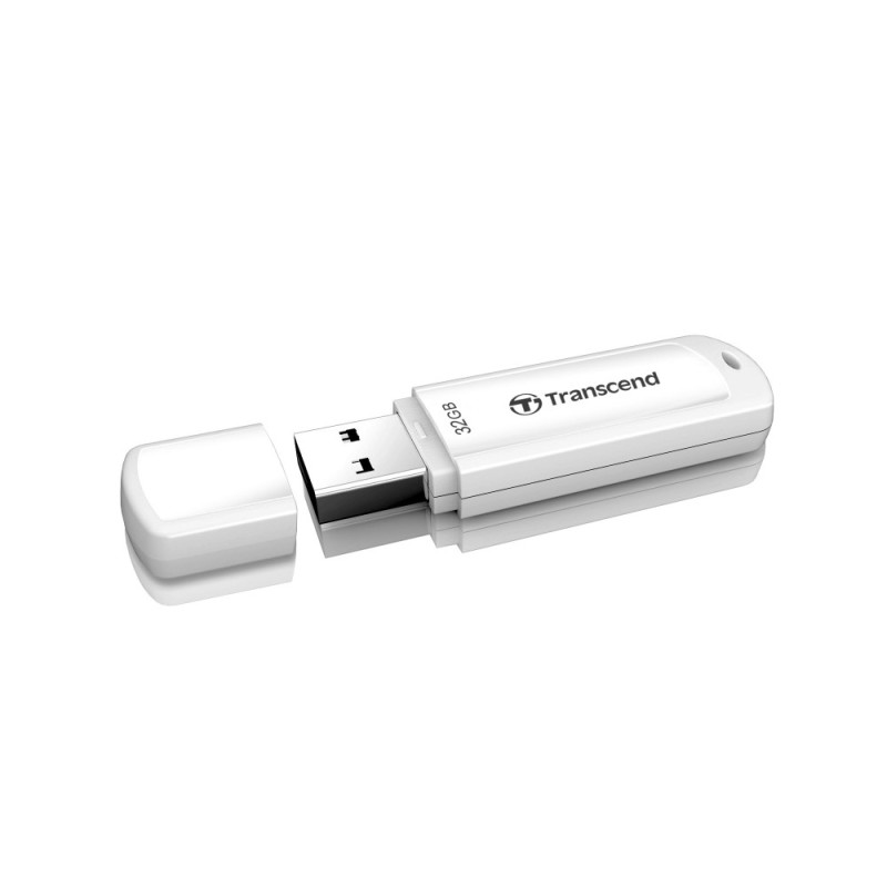 Transcend Накопитель 32GB USB 3.1 Type-A JetFlash 730 White (TS32GJF730)