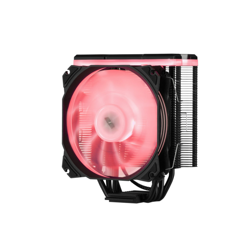 2E Gaming CPU cooler Air Cool AC120D4TC-ARGB, LGA1851, 1700, 1366, 1200, 115x, AM5, AM4, AM3, AM3+, AM2, AM2+, FM2, FM1, 4pin PWM, 3pin +5VARGB, TDP 180W (2E-AC120D4TC-ARGB)
