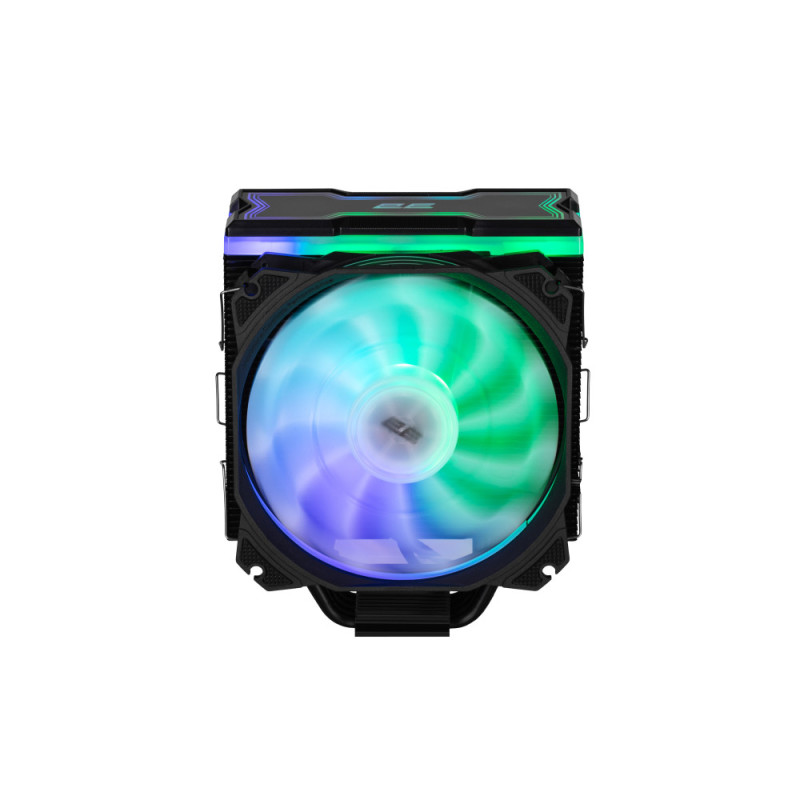2E Gaming CPU cooler Air Cool AC120D4TC-ARGB, LGA1851, 1700, 1366, 1200, 115x, AM5, AM4, AM3, AM3+, AM2, AM2+, FM2, FM1, 4pin PWM, 3pin +5VARGB, TDP 180W (2E-AC120D4TC-ARGB)