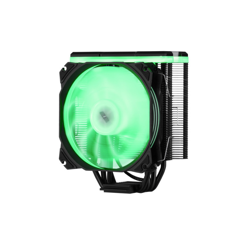 2E Gaming CPU cooler Air Cool AC120D4TC-ARGB, LGA1851, 1700, 1366, 1200, 115x, AM5, AM4, AM3, AM3+, AM2, AM2+, FM2, FM1, 4pin PWM, 3pin +5VARGB, TDP 180W (2E-AC120D4TC-ARGB)