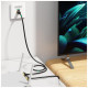 Патч-корд 15м, F/FTP cat 7 RJ-45 black Ugreen (U_11274)