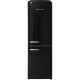 Gorenje Холодильник з нижн. мороз. камерою Gorenje, 194x66x60см, 2 двері, 204(96)л, А++, Retro, NoFrost+, Внутр. Диспл, Зона св-ті, чорний (ONRK619DBK)