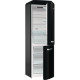 Gorenje Холодильник з нижн. мороз. камерою Gorenje, 194x66x60см, 2 двері, 204(96)л, А++, Retro, NoFrost+, Внутр. Диспл, Зона св-ті, чорний (ONRK619DBK)