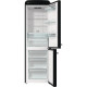 Gorenje Холодильник з нижн. мороз. камерою Gorenje, 194x66x60см, 2 двері, 204(96)л, А++, Retro, NoFrost+, Внутр. Диспл, Зона св-ті, чорний (ONRK619DBK)