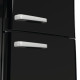 Gorenje Холодильник з нижн. мороз. камерою Gorenje, 194x66x60см, 2 двері, 204(96)л, А++, Retro, NoFrost+, Внутр. Диспл, Зона св-ті, чорний (ONRK619DBK)