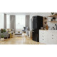 Gorenje Холодильник з нижн. мороз. камерою Gorenje, 194x66x60см, 2 двері, 204(96)л, А++, Retro, NoFrost+, Внутр. Диспл, Зона св-ті, чорний (ONRK619DBK)
