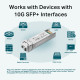 TP-Link Трансивер SFP+ TP-LINK SM5110-SR 10GBase-SR, MM, 300m, LC
