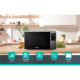 Gorenje Мікрохвильова піч Gorenje, 20л, електр. керув., 700Вт, дисплей, нерж (MO20A3T4)