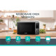 Gorenje Мікрохвильова піч Gorenje, 20л, електр. керув., 700Вт, дисплей, нерж (MO20A3T4)