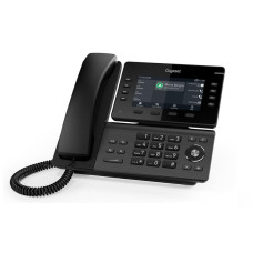 Gigaset Pro Professional Desk IP-Phone P825, 2xGE LAN, 8 SIP line, 1xUSB-A, PoE, 5  color TFT display, Gunmetal Black (S30853-H4108-R101)