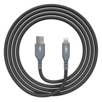 Дата кабель USB 2.0 AM to Lightning 1.0m Magnetic 2A black Armorstandart (ARM75508)