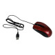 Мышка Grunhelm M-342WD USB Red (126867)
