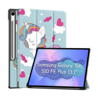 Чехол для планшета BeCover Smart Case Samsung Galaxy Tab S10 FE Plus (SM-X620/SM-X626) 13.1" Unicorn (713388)
