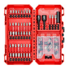 Milwaukee Біти Milwaukee Shockwave, сталь, кейс, набір 70шт (4932492007)