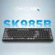 Клавиатура OfficePro SK985B Wireless/Bluetooth Black (SK985B)