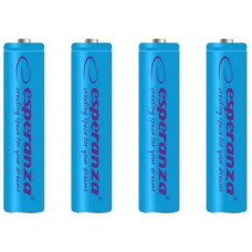 Аккумулятор Esperanza AAA 1000mAh Ni-MH * 4 blue (EZA102B)