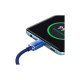 Дата кабель USB-C to USB-C 1.2m 100W blue Baseus (CAJY000603)