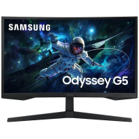 Samsung Монітор Samsung 27" Odyssey G55C 2xHDMI, DP, VA, 2560x1440, 165Hz, 1ms, CURVED (LS27CG550EIXUA)