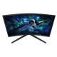 Samsung Монітор Samsung 27" Odyssey G55C 2xHDMI, DP, VA, 2560x1440, 165Hz, 1ms, CURVED (LS27CG550EIXUA)